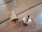 2x Slangpilaar  1/2 inch  m24   8 mm, Ophalen of Verzenden, Nieuw, Tuinslang