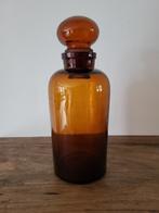 Apothekerspot bruin met stolp, Ophalen of Verzenden