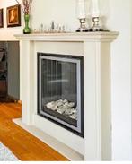 Sfeervolle gashaard met schouw, Ophalen, Zo goed als nieuw, Gashaard