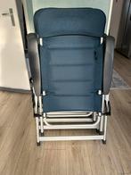 Te koop ibiza luxe blue standenstoel, Tuin en Terras, Ophalen of Verzenden, Zo goed als nieuw, Verstelbaar