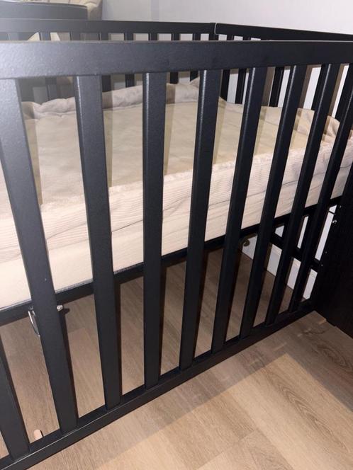 Box baby’s zwart, Kinderen en Baby's, Babywiegjes en Ledikanten, Zo goed als nieuw, Ledikant, Ophalen of Verzenden