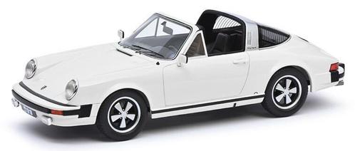 Jsn Schuco Pro18 1:18 Porsche 911 Targa wit 1977, Hobby en Vrije tijd, Modelauto's | 1:18, Nieuw, Auto, Overige merken, Ophalen of Verzenden