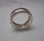 Zilveren My Thai unisex ring maat 18,75 nr.1185, 18 tot 19, Verzenden, Zo goed als nieuw, Dame of Heer