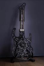 Metalen Gitaar Kunstobject, Ophalen of Verzenden