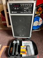 Mobiele karaoke / dj set Skytec St-100, Ophalen of Verzenden, Zo goed als nieuw, Complete set