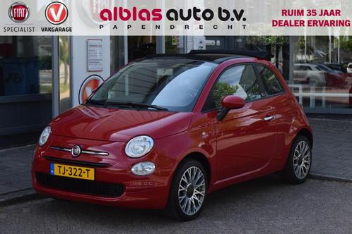 Fiat 500 C 80pk Turbo Popstar|U-Connect 5"|16"lm|Cruise|, Auto's, Fiat, Bedrijf, Te koop, 500C, ABS, Airbags, Airconditioning