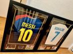 Gesigneerd Shirt Messi 2008 & Ronaldo 2018 UCL Finale, Ophalen, Zo goed als nieuw, Buitenlandse clubs, Shirt