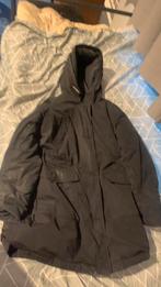 Zwarte woolrich parka, Kinderen en Baby's, Kinderkleding | Maat 170, Ophalen of Verzenden, Gebruikt, Jongen of Meisje, Jas