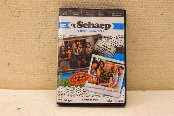 6 stuks DVD T Schaap met de 5 pooten 44560, Cd's en Dvd's, Cd's | Nederlandstalig, Gebruikt, Levenslied of Smartlap, Ophalen of Verzenden