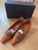 Vintage Prada Hakken Maat 38.5, Pumps, Bruin, Ophalen of Verzenden, Gedragen