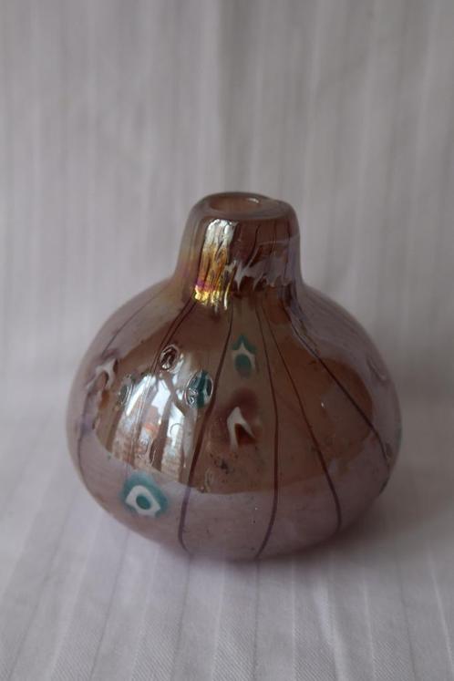 Murano millefiori stijl glazen vaas Des Pots, Antiek en Kunst, Antiek | Glas en Kristal, Ophalen of Verzenden