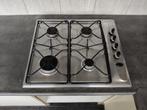 Gasfornuis 4 pit's, Witgoed en Apparatuur, Ophalen, Gebruikt, Tussenbouw, 4 kookzones