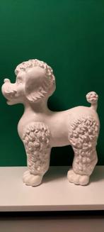 Beeld Hippe poedel poodle hond dier 29/30 cm, Ophalen of Verzenden, Nieuw