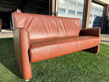 Bank SENIOREN 2,5 zit bruin leer bankstel design sofa ZGAN beschikbaar voor biedingen