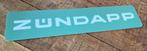 Zundapp  showroom  kentekenplaat, Ophalen of Verzenden, Zo goed als nieuw, Auto's
