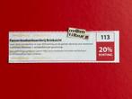 Bon 113 Pannenkoekenboederij Brinkzicht 20% korting, Drie personen of meer, Kortingsbon, Overige typen