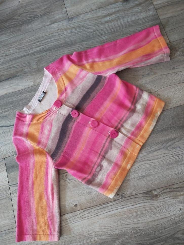 Knited katoen korte vest laagjes MONARI maat 36 38 40, Kleding | Dames, Truien en Vesten, Zo goed als nieuw, Maat 38/40 (M), Overige kleuren