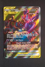 Naganadel & Guzzlord GX - Ultra Beast Tag Team, Ophalen of Verzenden, Zo goed als nieuw, Losse kaart, Foil