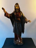 Heilig hart beeld groot., Antiek en Kunst, Ophalen of Verzenden