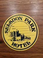 1281 Vintage Selsdon Park Hotel Sticker, Verzamelen, Ophalen of Verzenden, Gebruikt