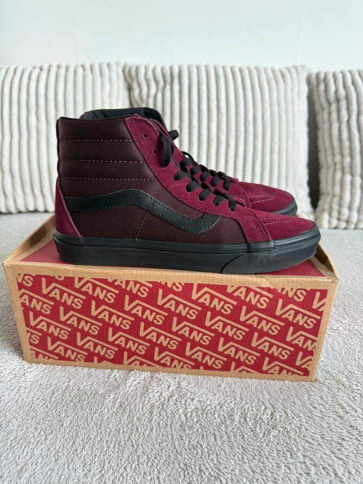 NIEUW Vans Sk8-Hi Reissue Metallic Twill -Port Royale. Mt.40, Kleding | Heren, Schoenen, Nieuw, Sneakers of Gympen, Overige kleuren