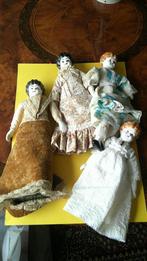 pop china head porseleinen popjes., Verzamelen, Poppen, Ophalen of Verzenden, Gebruikt, Pop