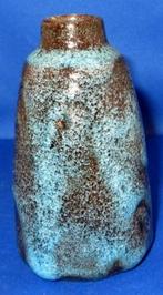 Turquoise Fat Lava vaas, Antiek en Kunst, Ophalen of Verzenden