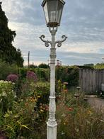 Klassiek gietijzeren lantaarnpaal, Tuin en Terras, Buitenverlichting, Ophalen, Gebruikt, Staande lamp, Netvoeding