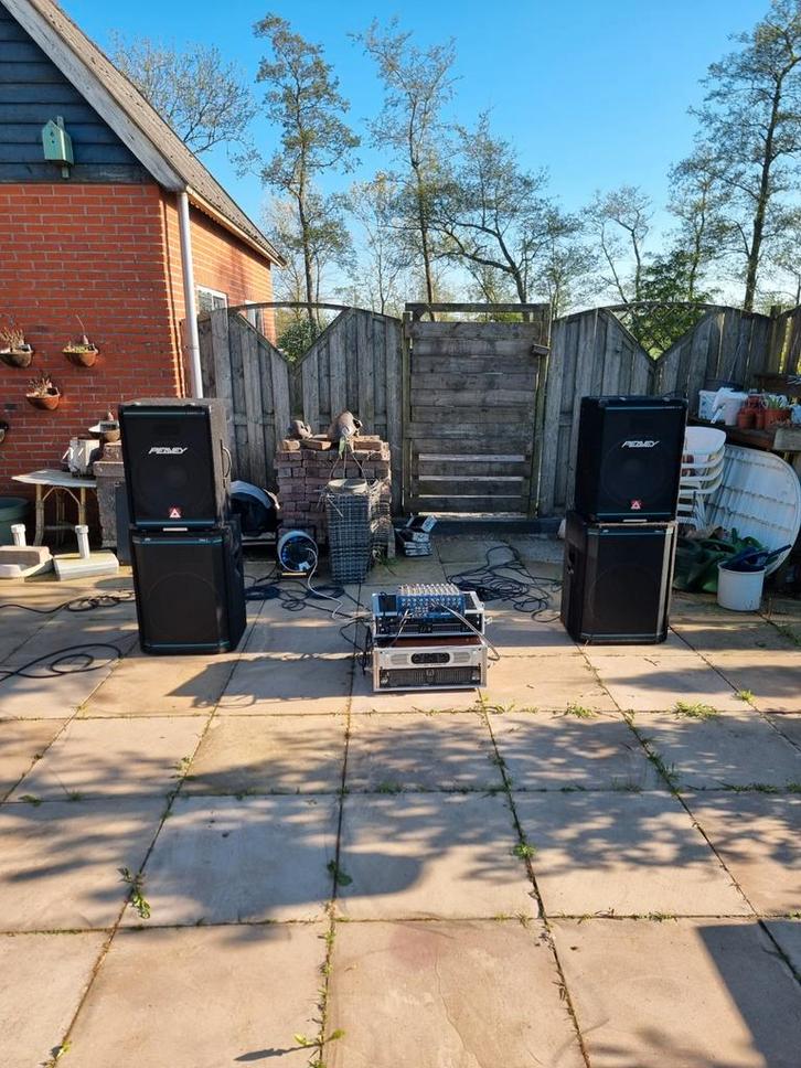 Peavey speaker set, Muziek en Instrumenten, Versterkers | Keyboard, Monitor en PA, Zo goed als nieuw, P.A., Minder dan 500 watt