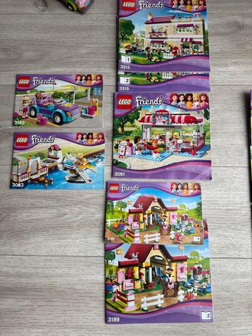 Lego Friends - 2 Bakken + Boekjes beschikbaar voor biedingen