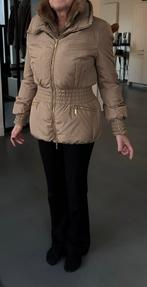 Moncler jas | maat s | 2x gedragen, Ophalen, Zo goed als nieuw, Beige