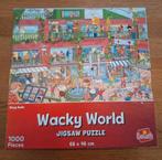 Legpuzzel 1000 stukjes "Stay safe" Wacky World, Ophalen of Verzenden, Zo goed als nieuw