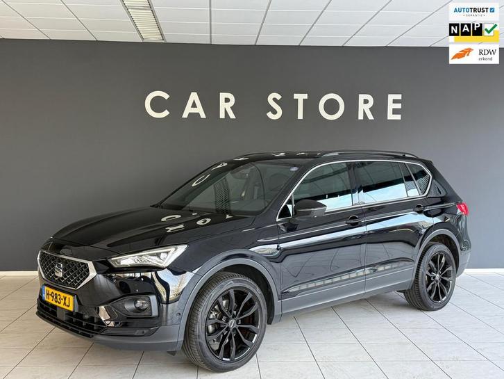 Seat Tarraco 1.5 TSI DSG Black Edition ACC|Leder|Stoelver|Ca, Auto's, Seat, Bedrijf, Te koop, Tarraco, ABS, Achteruitrijcamera