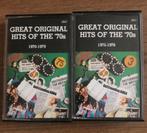 Great original hits of the 70’s vintage cassettes, Gebruikt, 2 t/m 25 bandjes, Ophalen of Verzenden, Voorbespeeld