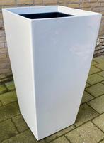 Lechuza Cubico  witte vaas/bloembak  95x50x50, Ophalen, Kunststof, Wit, Zo goed als nieuw