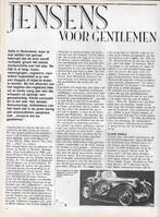 Reportage JENSEN, Autovisie 1999., Caju ter Kuile., Algemeen, Nieuw, Ophalen of Verzenden