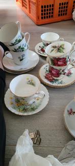 Vintage Theekopjes en Schotels - Diverse Sets, Ophalen of Verzenden