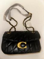 ‏ Elegante Coach Tabby schoudertas, Ophalen of Verzenden, Nieuw, Zwart, Schoudertasje