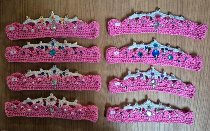 Handgemaakte Kinderkroontjes, Kinderen en Baby's, Babymode-accessoires, Nieuw, Ophalen of Verzenden