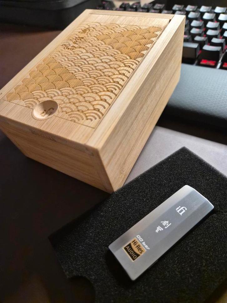 ifi GO bar Kensei - Ultraportable DAC/Amp, Audio, Tv en Foto, Converters, Zo goed als nieuw, Ophalen of Verzenden