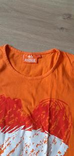 Koningsdag t shirt/orange shirt koningsdag/koningsspelen, Meisje, Ophalen of Verzenden, Zo goed als nieuw, Shirt of Longsleeve
