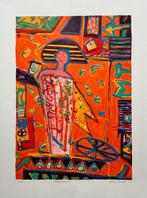Zeefdruk Gertie Janssen - Cleopatra I, Antiek en Kunst, Kunst | Litho's en Zeefdrukken, Verzenden