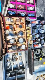 Diverse horloges collectie, Overige merken, Overige materialen, Leer, Polshorloge