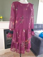 White No Man's Label aubergine jurk M 38 | Gratis Verzenden, Kleding | Dames, Maat 38/40 (M), Verzenden, Paars, Zo goed als nieuw