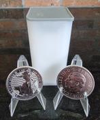 Britannia 500 x 1 oz .999 zilveren munten Monsterbox, Postzegels en Munten, Ophalen of Verzenden, Zilver