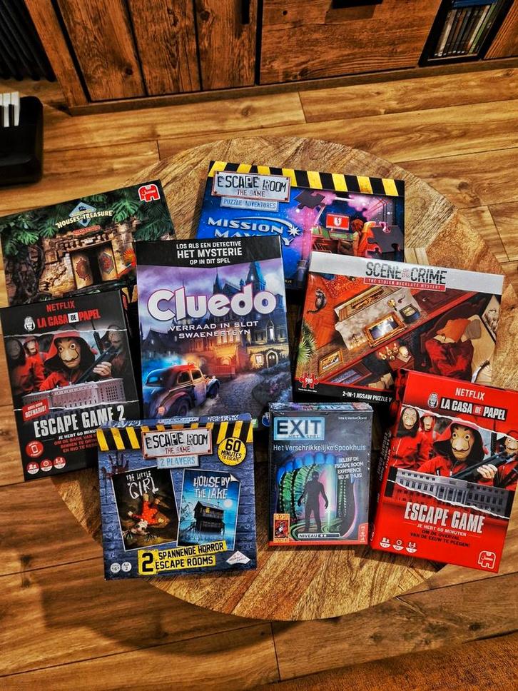 Escape Game Pakket! NIEUW - Spelletjes, Hobby en Vrije tijd, Gezelschapsspellen | Kaartspellen, Nieuw, Ophalen of Verzenden