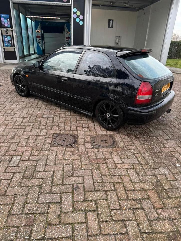 Honda Civic 1.4 I City 2000 Grijs, Auto's, Honda, Bedrijf, Civic, Bluetooth, Radio, Sportpakket, USB, Benzine, Euro 2, Hatchback