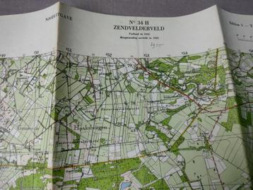 34 H Zendvelderveld Almeloe Vreden Plattegrond 1955 beschikbaar voor biedingen