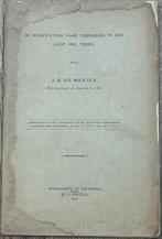 boek 1910 vaarwaters Soerabaja Ned Indië 2 kaarten, Ophalen of Verzenden, 20e eeuw of later, Gelezen, Azië