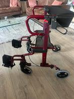 Inklapbare Rolstoel/ rollator diamond de luxe, Ophalen, Opvouwbaar, Zo goed als nieuw